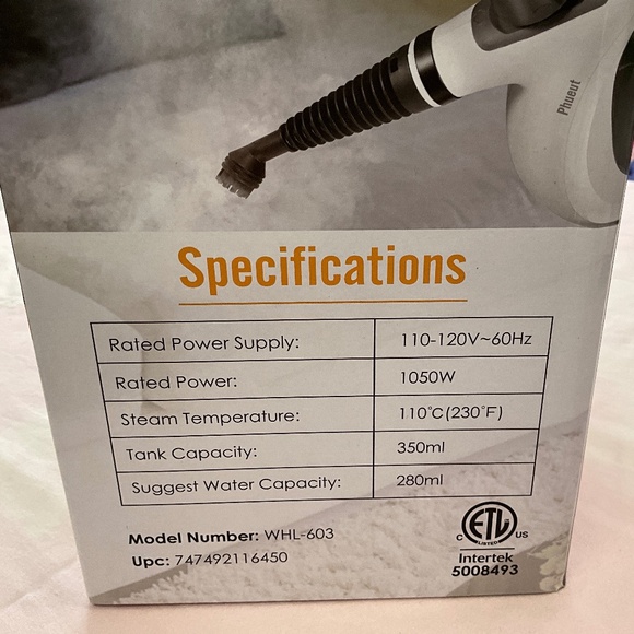 Handheld Steam Cleaner - Picture 6 of 7